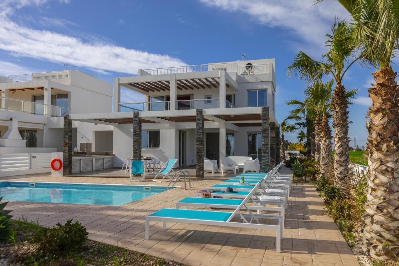Faros BeachFront Villa Perivolia Exterior foto